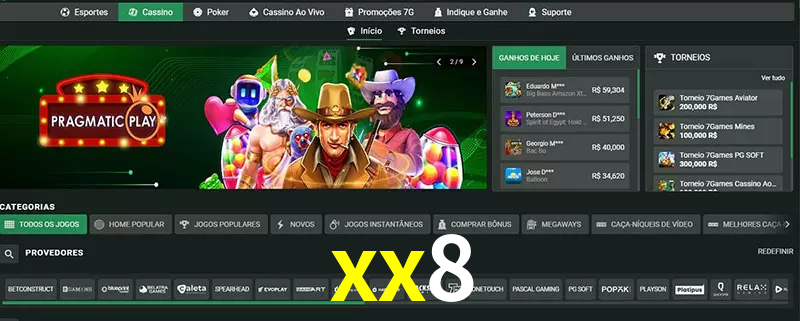 cassino xx8